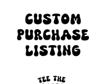 custom purchase listing