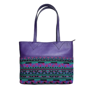 Baklava Handbag | Palestinian Embroidery Handbag | Stitch-by-Stitch by Palestinian Women | High Quality Leather Craftsmanship
