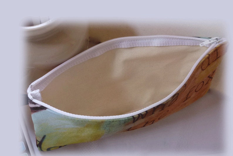 Pencil Case 9 x 4 Red Fox wallet