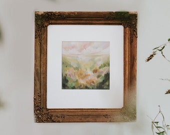 Find The Familiar No. 2, Fine Art Print Reproduction of a Landscape Painting by Emily Jeffords