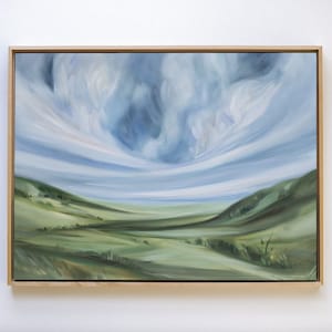Beyond The Loch, Fine Art Print Reproduction of a Landscape Painting by Emily Jeffords