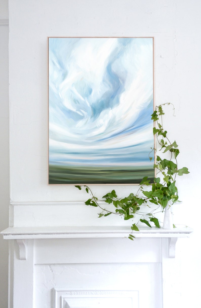 Savor The Light, Fine Art Print Reproduction of a Landscape Painting by Emily Jeffords image 2