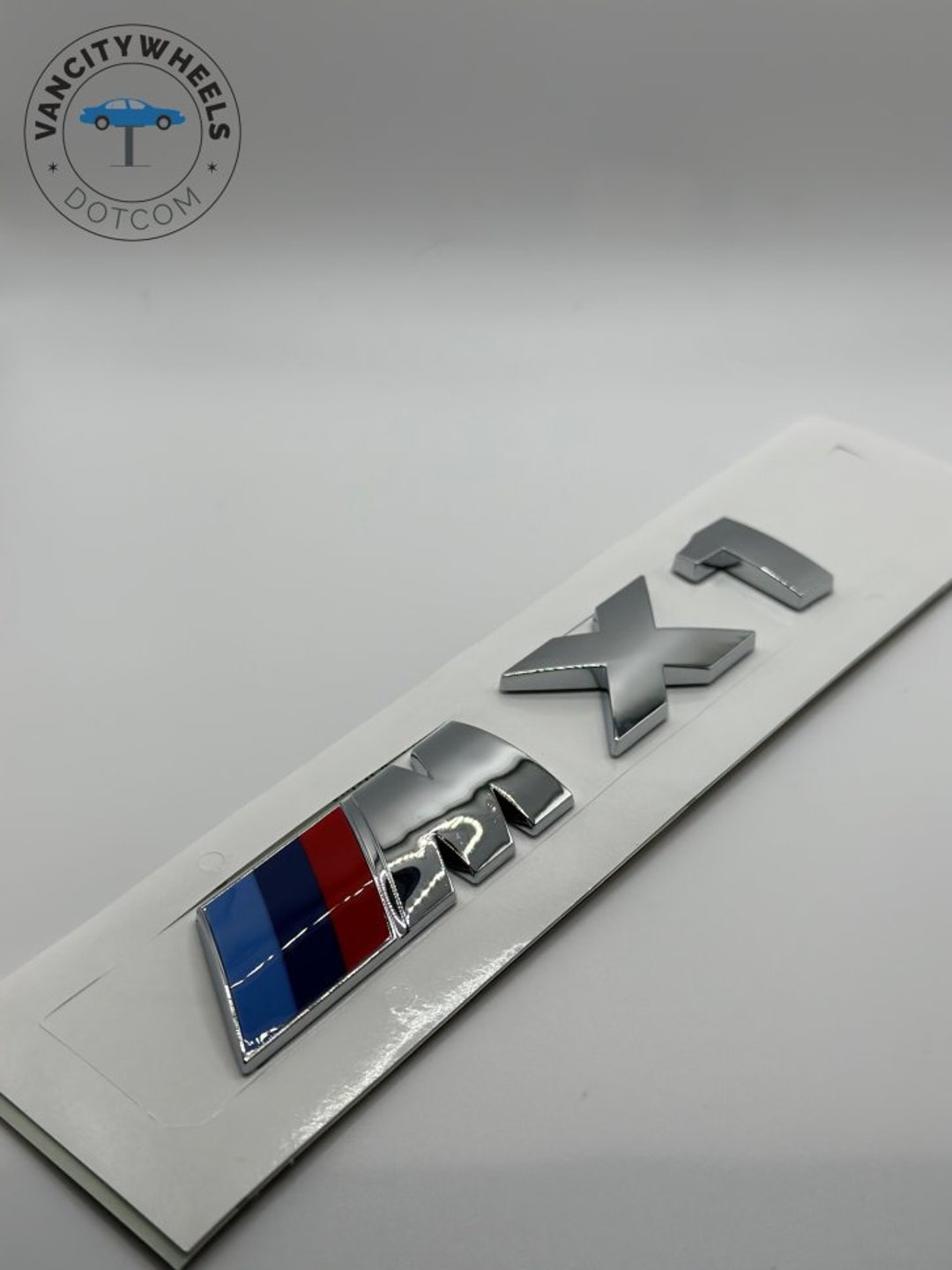 BMW M X1 Silver Chrome Emblem Badge 15428mm - Etsy