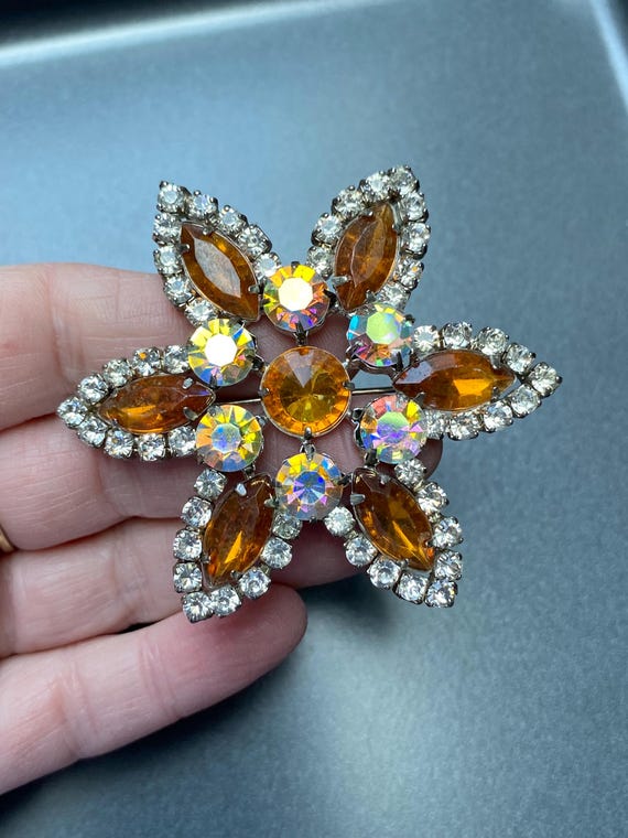 2024-25 秋冬新作  Beautiful Vintage and Glass Borealis Aurora & Orange 1950s その他