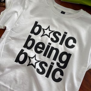 Basis Being Basic DJO baby tee