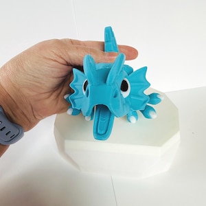 Articulated Animals Dilophosaurus Dinosaur 3D Printed Toy Fidget Toddlers Kids Chunky Articulate