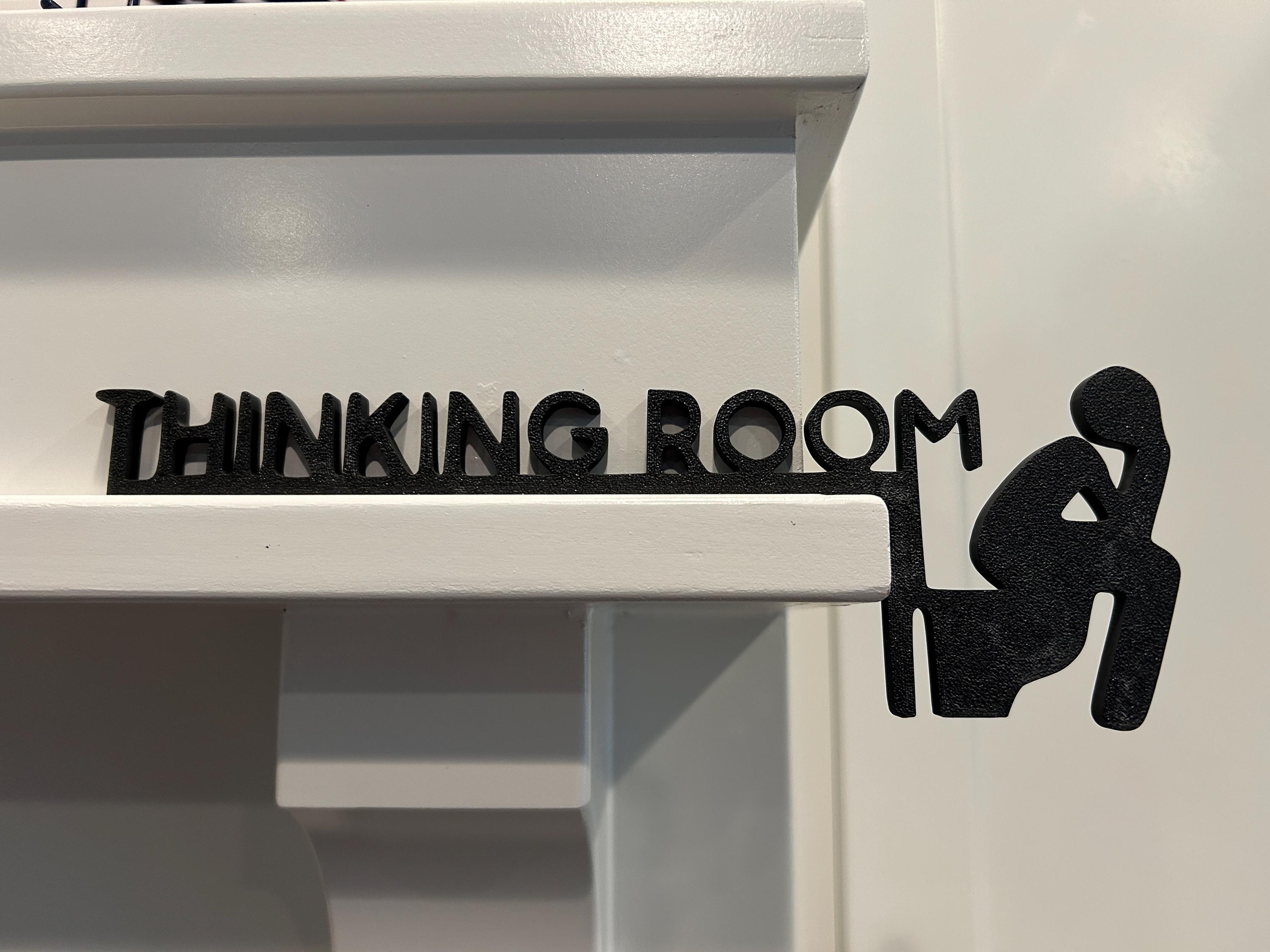 Funny Bathroom Sign, Gift Ideas for Men, Shelf Sitter, Funny Gift ...