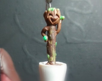 Dancing baby Groot earrings