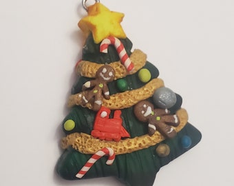 Customizable nightmare Christmas Town tree Ornament