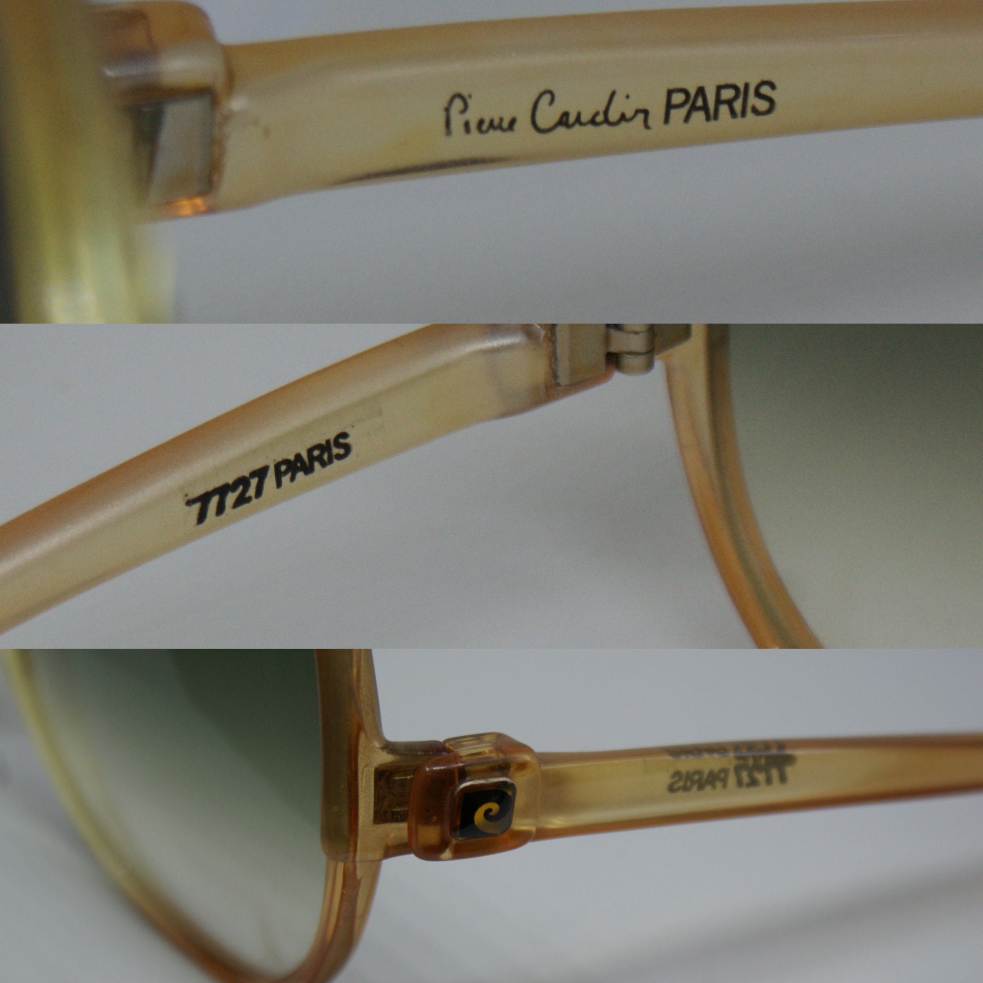 Pierre Cardin Glam Oversized Yellow Original 1970s Vintage  display picture 2