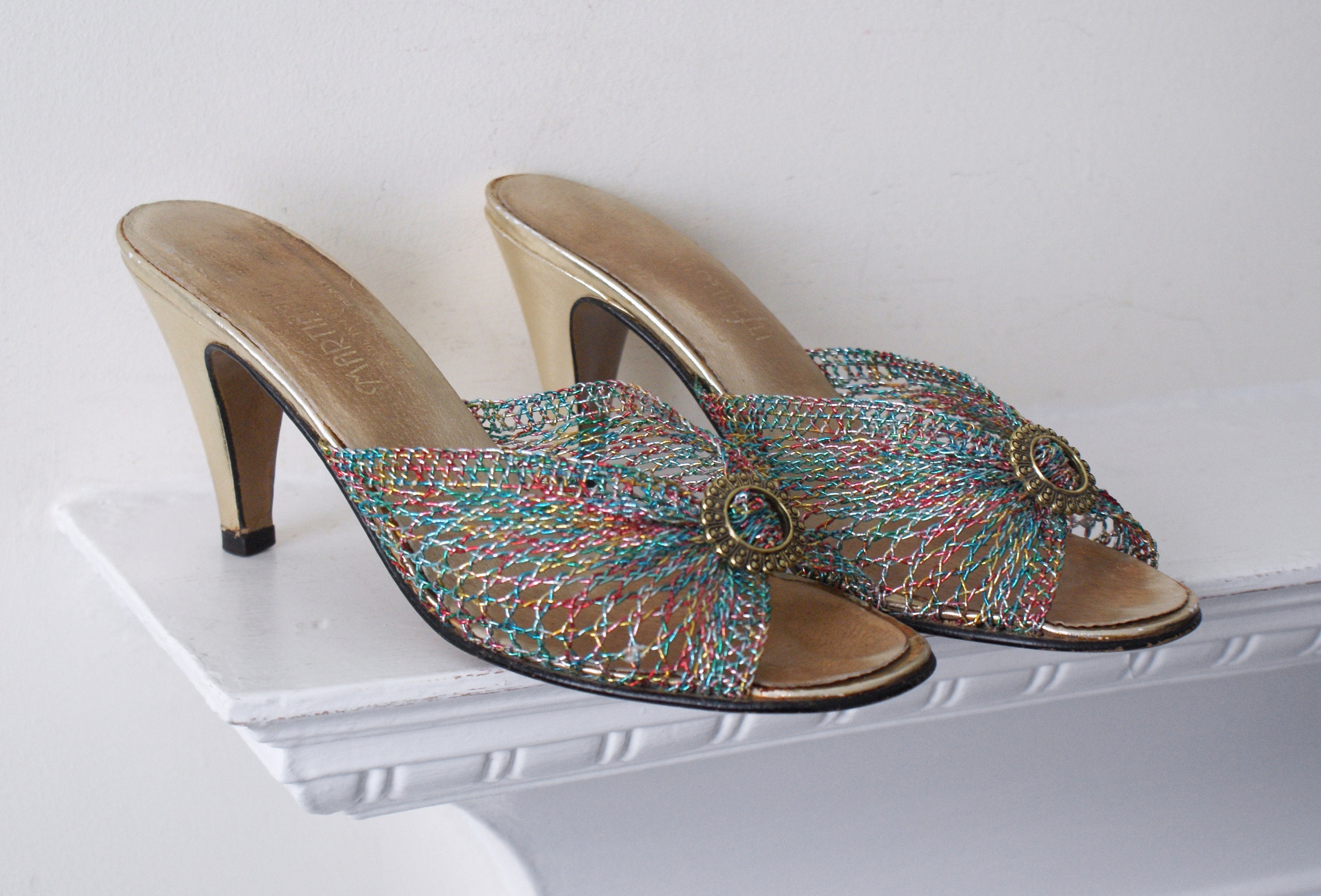 Multi glitter heels 2025