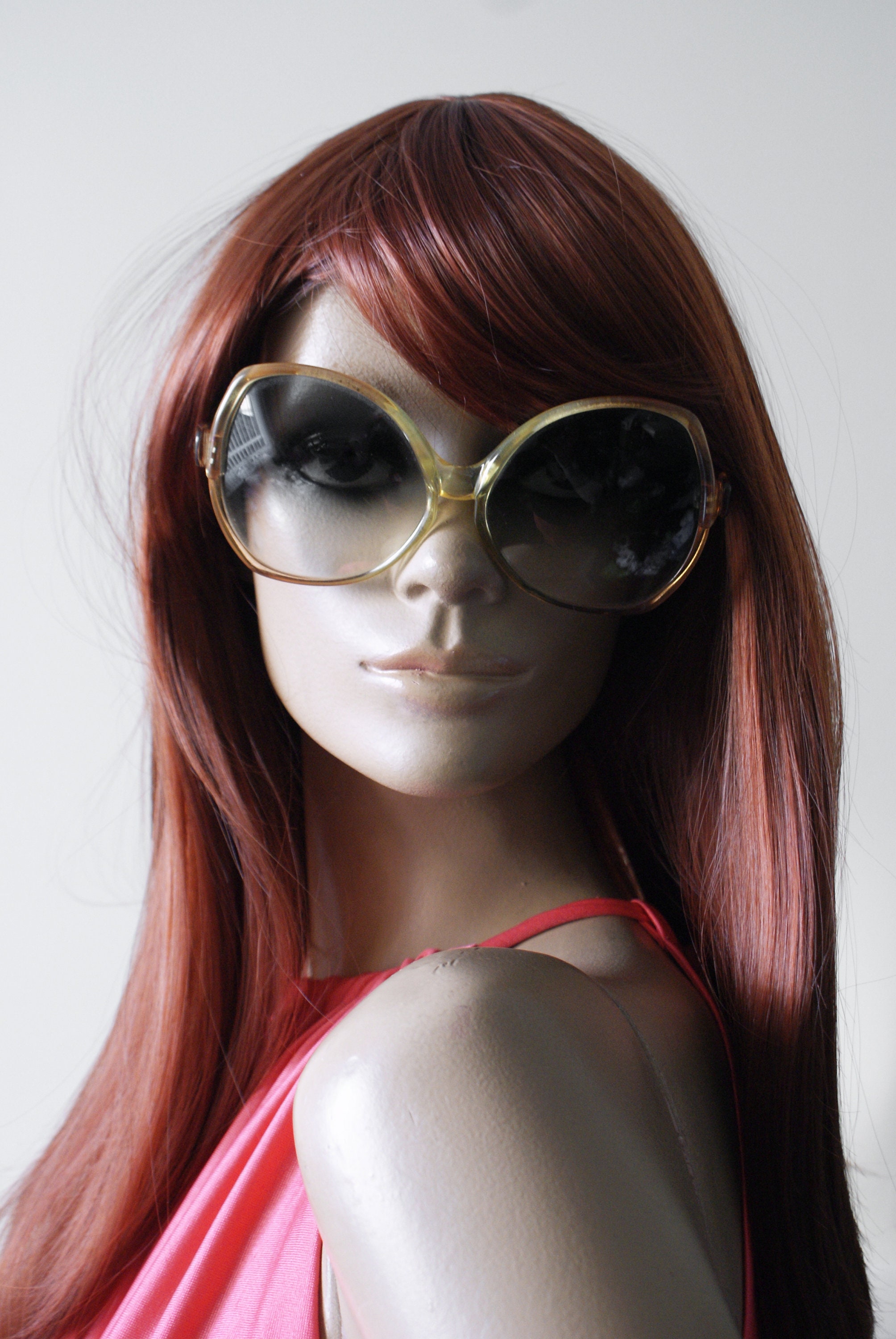 Pierre Cardin Glam Oversized Yellow Original 1970s Vintage 