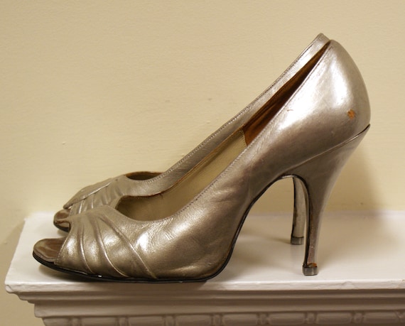 Original Terry de Havilland 1970s vintage silver l