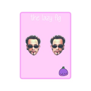 AJ McLean - Backstreet Boys - your choice of stud or dangle titanium earrings