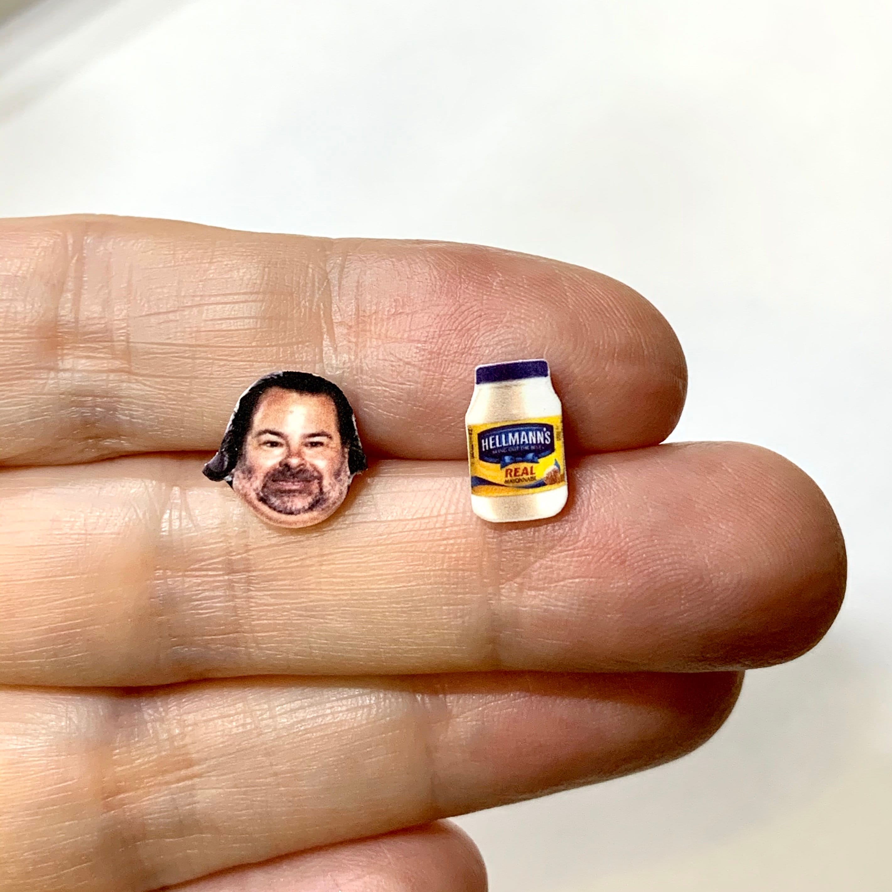 Big Ed and Mayonnaise 90 Day Fiance your choice of stud or Etsy