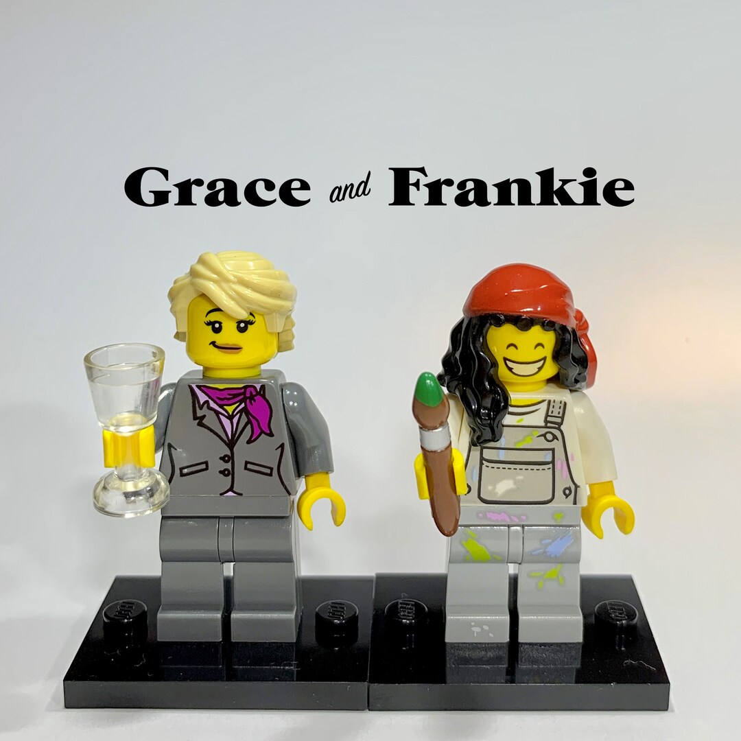 Grace and Frankie Inspired Custom Figures and Accessories Etsy