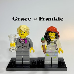 Grace and Frankie inspired -  custom figures and accessories