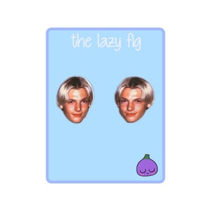 Nick Carter - Backstreet Boys - Ihre Wahl von Bolzen oder baumeln Titan Ohrringe