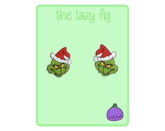 The Grinch - How The Grinch Stole Christmas - stud earrings