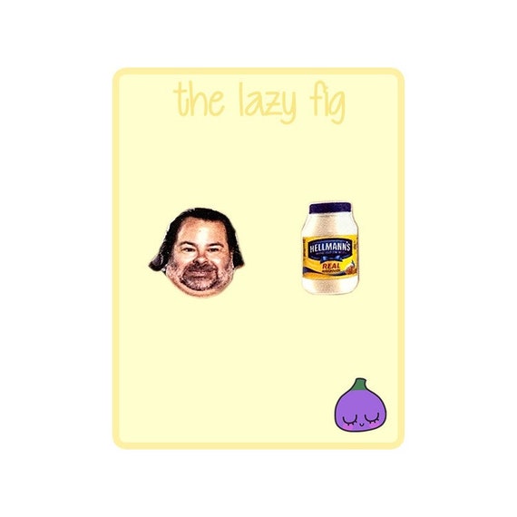Big Ed and Mayonnaise 90 Day Fiance Your Choice of Stud or Etsy