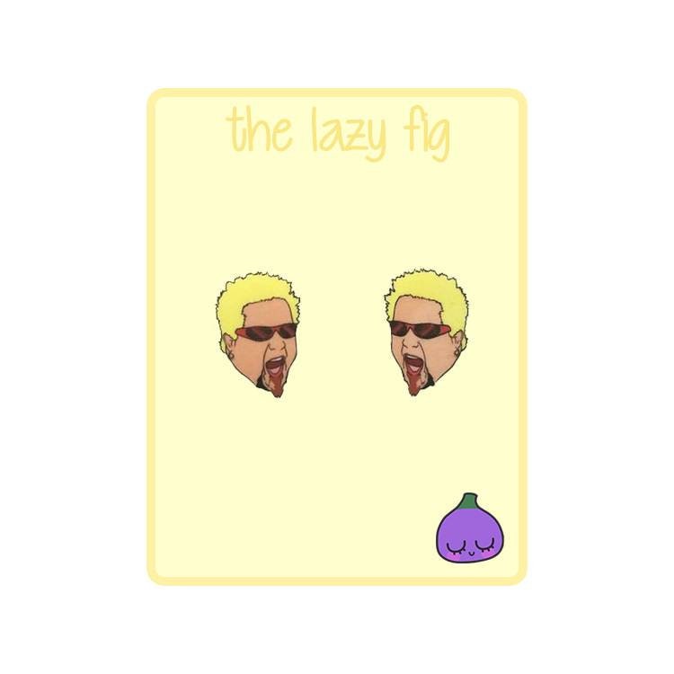 Guy fieri hotsell earrings