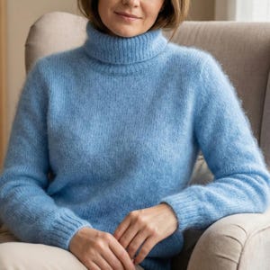 Patrón de suéter raglán sin costuras / Jersey de punto de arriba hacia abajo (patrón PDF)