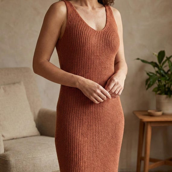 seamless ribbed dress Body Contour Seamless Ribbed Off The Shoulder Twist Midi Dress