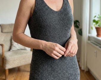 rib knit dress pattern Knitting Pattern: Rib Sweater Dress  Knit a Bit, Crochet Away