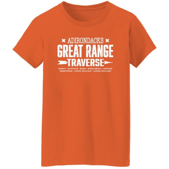 Adirondacks Great Range Traverse Womens Cotton T-Shirt