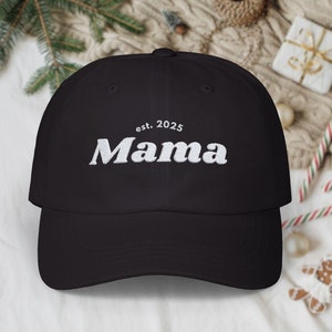 Embroidered Mama Hat | Custom Gift for Mom | Christmas Present for Mama | New Mom Gift|