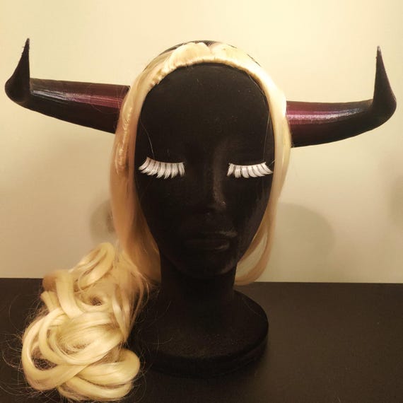 Taurus Horns Headpiece, Bull Horn Renaissance Cosplay Costume, 3D Printed Fantasy Head Band