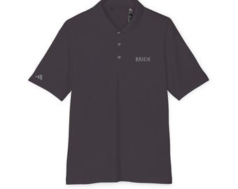 BRIDE Polo Shirt | Bridesmaid Party Polo | Wedding Rehearsal Shirt