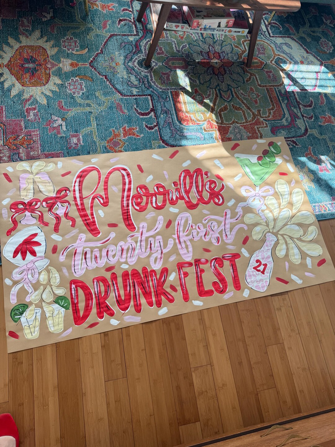 Twenty First Banner Twenty First Birthday Banner/ Nashville/ 21st Nashville/ Drunk Fest ...