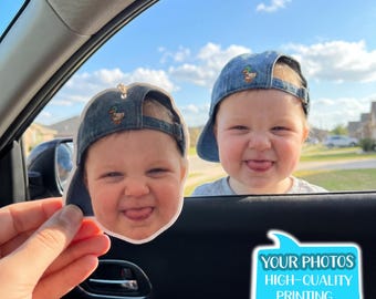 Aangepaste luchtverfrisser, foto luchtverfrisser, leuke auto-accessoires, fotoverfrisser, autoversjes, autodecor, aangepast cadeau, gepersonaliseerd cadeau