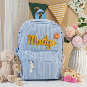 Sac à dos personnalisé pour tout-petit, Sac à dos préscolaire, Cartable pour tout-petit, Cartable pour enfants, Sac à dos pour enfants avec nom, Sac à dos pour enfants, Cadeaux pour bébé