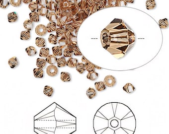 LIMITED STOCK Swarovski Silk,light Topaz,smoked Topaz  display picture 3