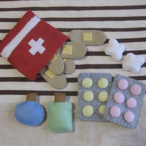 Felt first aid kit