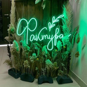 Custom Aesthetic Sign, Neon LED  Light Sign, Neon Sign, Wedding Signs, Name Neon Signs, LED Neon Light Sign, Personalized Gifts, Wall Decor