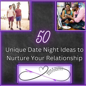 50 Unique Date Ideas to Nurture Your Relationship Digital Download Guide for Dating