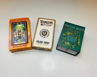 Lot of Card Decks - Tarot and Spell Deck All Complete and Counted