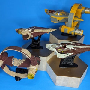 Jedi ships 3D Printed Flight Stand for Micro Galaxy Squadron image 2