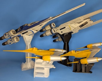特撮 Star Wars Y-wing Fighter & Pilot 1999 Hasbro Star Wars The Power Of The Force Y-Wing Fighter
