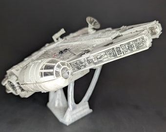 Millennium Falcon 3D printed Flight Stand (For Micro Galaxy Squadron)