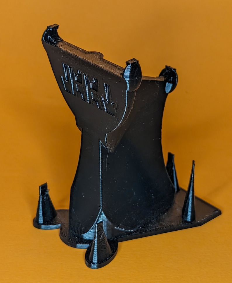 Clone Wars 3D printed Flight Stands For Micro Galaxy Squadron LAAT v2 (black)