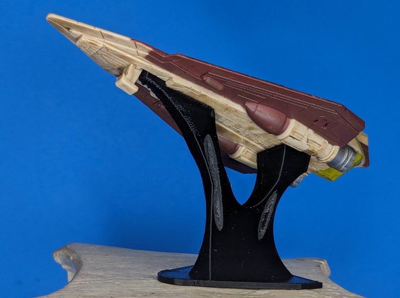 Jedi ships 3D Printed Flight Stand for Micro Galaxy Squadron image 3