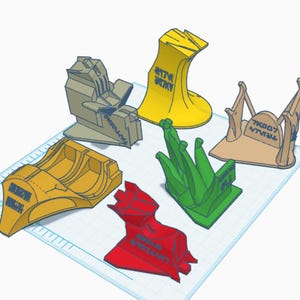 Mandalorian Ships 3D Printable Flight Stand files for Micro Galaxy Squadron