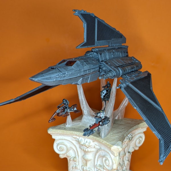 Bad Batch Marauder Flight Stand (for Micro Galaxy Squadron)