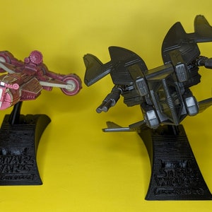 3D printed Star Wars Micro Machines Action Fleet replacement stand