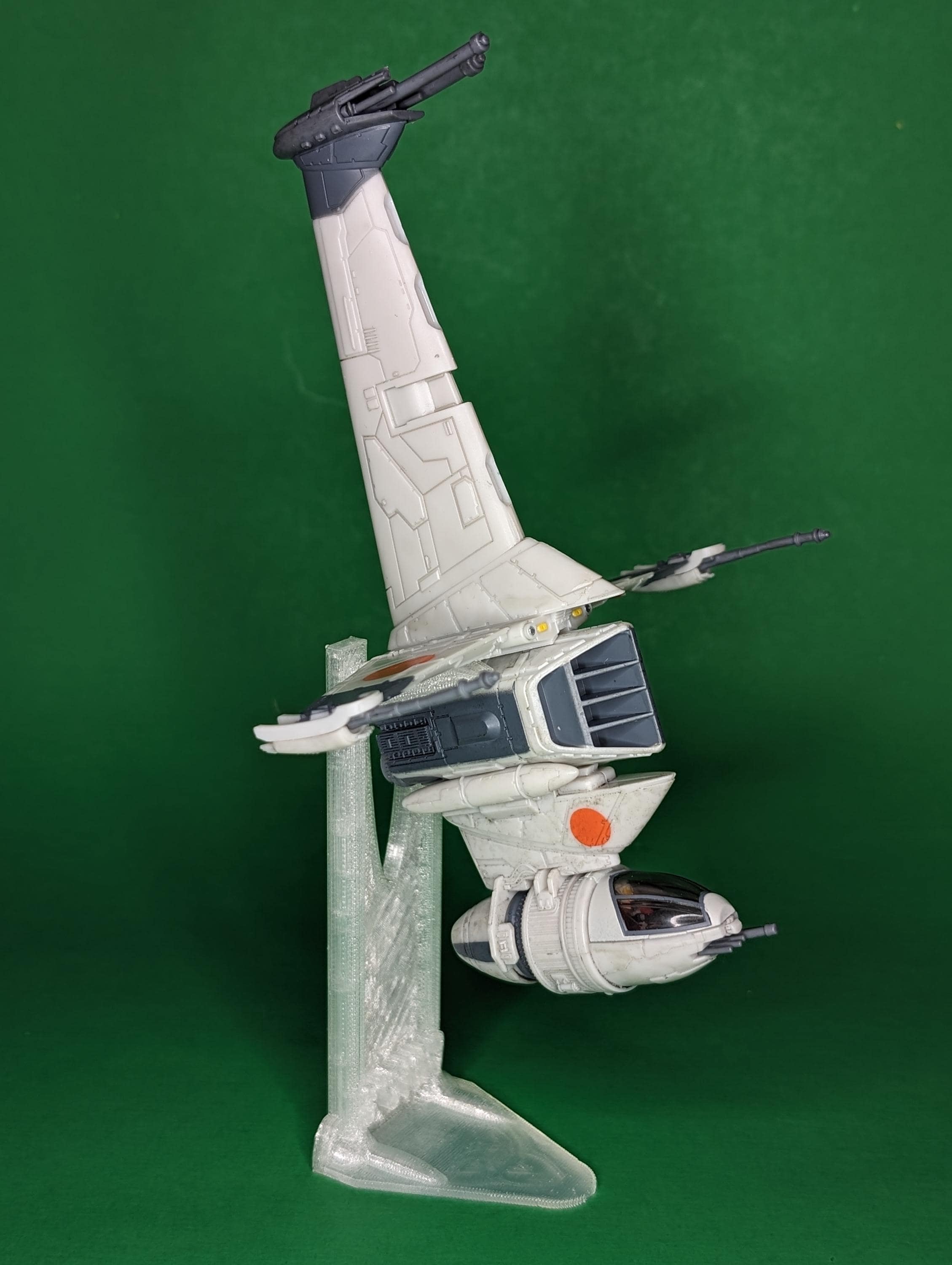 B-wing Starfighter 3D Printed Flight Stands (for Micro Galaxy