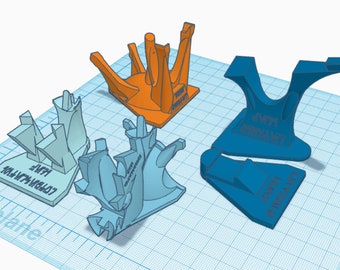 Jedi ship 3D Printable Flight Stand files for Micro Galaxy Squadron